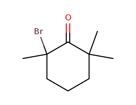 2-Bromo-2,6,6-trimethyl-cyclohexan-1-one