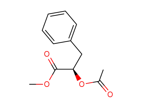 (R)-2-Acetoxy-3-phenylpropionsaeure-methylester