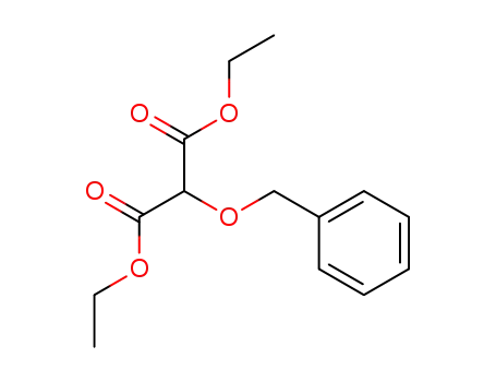 Molecular Structure of 5778-35-8 (diethyl (benzyloxy)propanedioate)