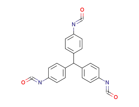 Molecular Structure of 2422-91-5 (METHYLIDYNETRI-P-PHENYLENE TRIISOCYANATE)