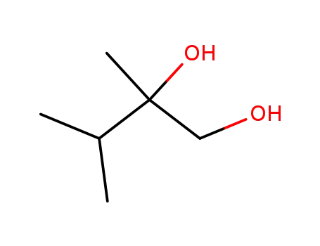 Molecular Structure of 66553-15-9 (2,3-dimethylbutane-1,2-diol)