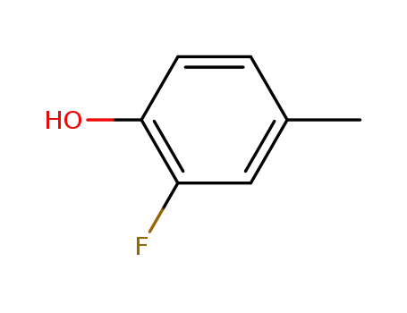 Molecular Structure of 452-81-3 (2-FLUORO-4-METHYLPHENOL)
