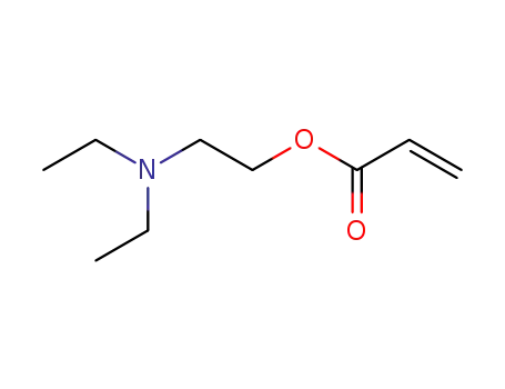 Molecular Structure of 2426-54-2 (2-(Diethylamino)-ethyl acrylate)