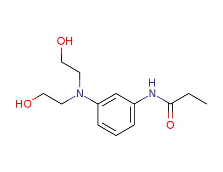 N-[3-[bis(2-hydroxyethyl)amino]phenyl]propanamide