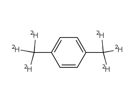 Molecular Structure of 25493-13-4 (P-XYLENE-ALPHA,ALPHA,ALPHA,ALPHA',ALPHA',ALPHA'-D6)