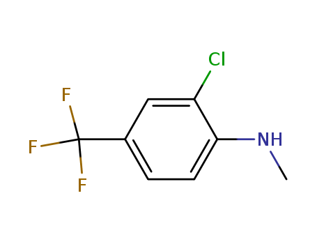 Benzenamine, 2-chloro-N-methyl-4-(trifluoromethyl)-