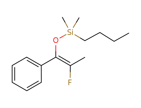 n-butyldimethyl[[2-fluoro-(1E)-1-phenyl-1-propenyl]oxy]silane