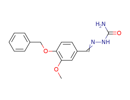 4-(BENZYLOXY)-3-METHOXYBENZALDEHYDE SEMICARBAZONE