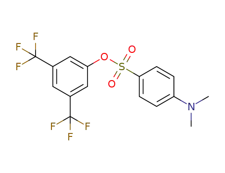 3,5-bis(trifluoromethyl)phenyl 4-(dimethylamino)benzenesulfonate