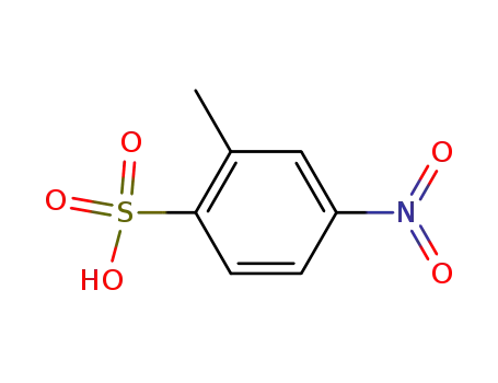 Molecular Structure of 7434-70-0 (Benzenesulfonic acid, 2-methyl-4-nitro-)
