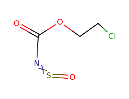 Molecular Structure of 21832-34-8 (sulfinylcarbamic acid 2-chloro-ethyl ester)