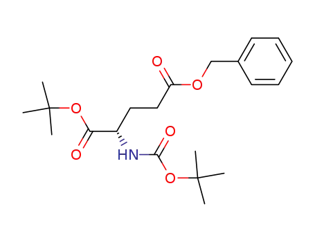 L-Glutamic acid, N-[(1,1-dimethylethoxy)carbonyl]-, 1-(1,1-dimethylethyl)
5-(phenylmethyl) ester