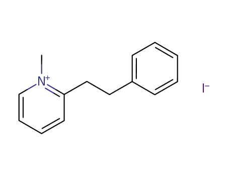 1-methyl-2-(2-phenylethyl)pyridinium iodide