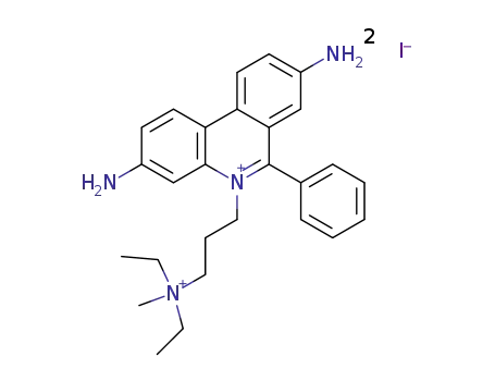Molecular Structure of 25535-16-4 (Propidium iodide)