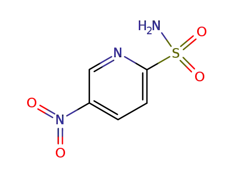 Molecular Structure of 75903-49-0 (5-nitropyridine-2-sulfonamide)