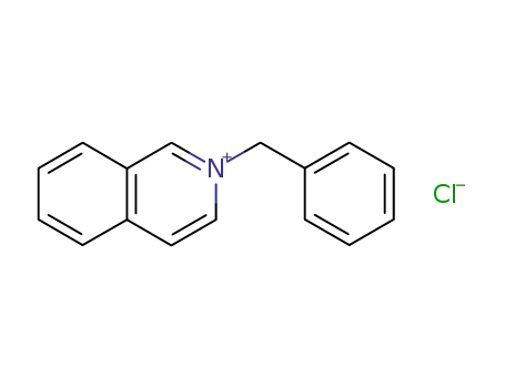 Molecular Structure of 35674-56-7 (2-benzylisoquinolinium chloride)
