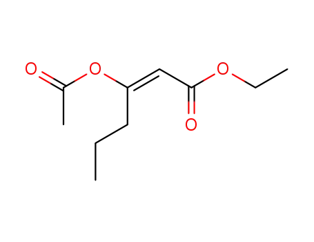 3-acetoxy-hex-2-enoic acid ethyl ester