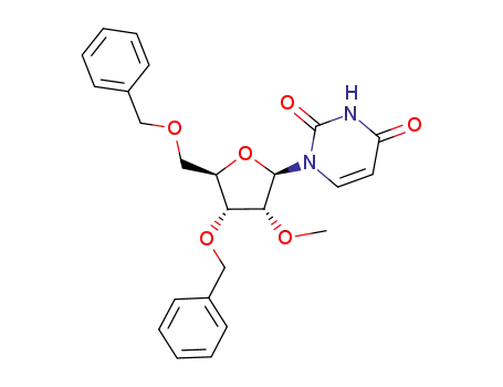 1'-(3',5'-O-benzyl-2'-O-methyl-β-D-ribofuranosyl)uracil