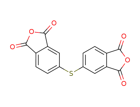 Molecular Structure of 25884-43-9 (3,3′,4,4′-diphenylsulfidetetracarboxylic dianhydride)