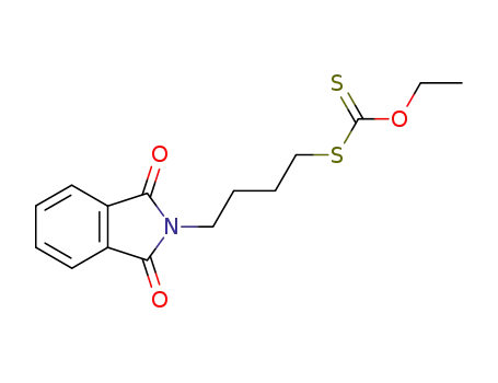 Molecular Structure of 92647-21-7 (dithiocarbonic acid <i>O</i>-ethyl ester-<i>S</i>-(4-phthalimido-butyl ester))