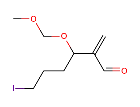 6-Iodo-3-methoxymethoxy-2-methylene-hexanal