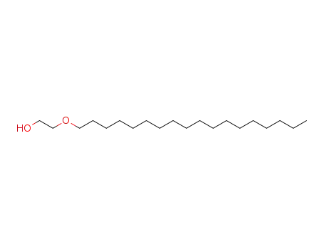 Molecular Structure of 2136-72-3 (2-(OCTADECYLOXY)ETHANOL)