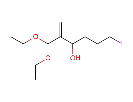 2-Diethoxymethyl-6-iodo-hex-1-en-3-ol