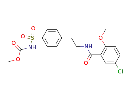 [4-[2-(2-メトキシ-5-クロロベンゾイルアミノ)エチル]フェニルスルホニル]カルバミド酸メチル