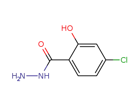 Molecular Structure of 65920-15-2 (4-CHLORO-2-HYDROXYBENZOHYDRAZIDE)