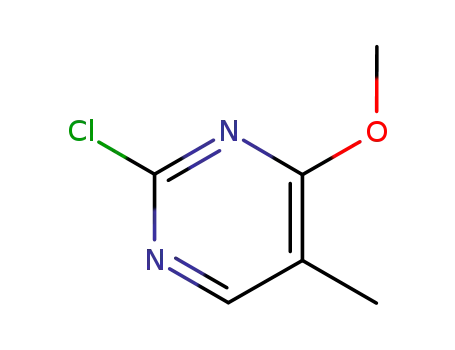Molecular Structure of 135292-35-2 (2-Chloro-4-Methoxy-5-Methyl-pyriMidine)