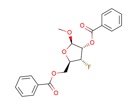 methyl 2,5-di-O-benzoyl-3-fluoro-3-deoxy-β-D-ribofuranoside