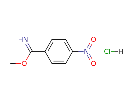 methyl imini ester hydrochloride of 4-nitrobenzoic acid
