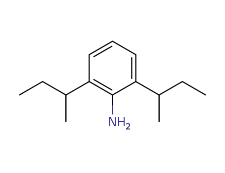 Molecular Structure of 21155-53-3 (2,6-di-sec-butyl-aniline)