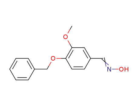 Molecular Structure of 81259-54-3 (4-(BENZYLOXY)-3-METHOXYBENZALDEHYDE OXIME)