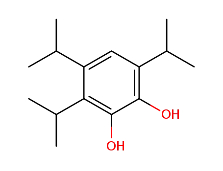 1,2-Benzenediol, 3,4,6-tris(1-methylethyl)-