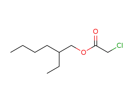 Molecular Structure of 5345-58-4 (2-ethylhexyl chloroacetate)