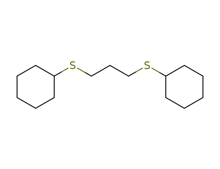 (3-(cyclohexylthio)propylthio)cyclohexane