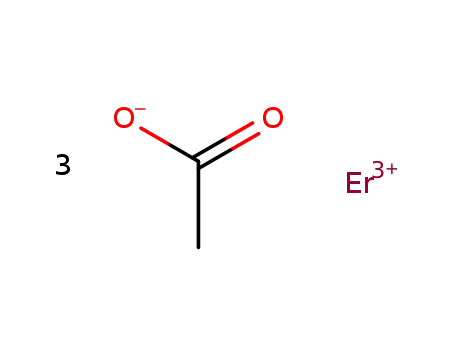 Molecular Structure of 25519-10-2 (ERBIUM ACETATE TETRAHYDRATE)