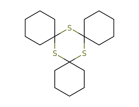 Molecular Structure of 177-58-2 (7,14,21-Trithiatrisprio [5.1.5:1.5.1]henicosane)
