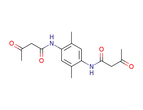 Molecular Structure of 24304-50-5 (N,N'-(2,5-Dimethyl-1,4-phenylene)bis(3-oxobutyramide))
