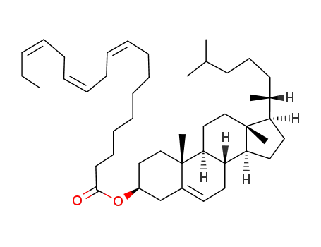 Molecular Structure of 2545-22-4 (Cholesteryl linolenate)