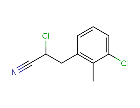 Propionitrile, 2-chloro-3-(3-chloro-o-tolyl)-