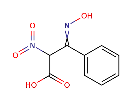 3-hydroxyimino-2-nitro-3-phenyl-propionic acid