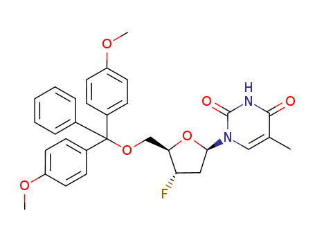 3’-Deoxy-3’-fluoro-5’-O-(4,4’-dimethoxytrityl)thymidine