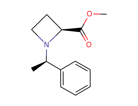 2-Azetidinecarboxylic acid, 1-[(1R)-1-phenylethyl]-, methyl ester, (2S)-