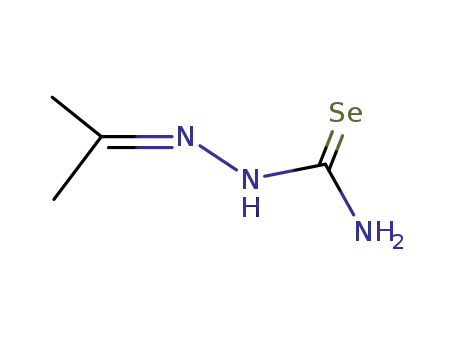 Molecular Structure of 21198-80-1 ([amino(1-methylethylidene)carbonohydrazonoyl]selanyl)