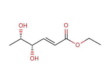 2-Hexenoic acid, 4,5-dihydroxy-, ethyl ester, (2E,4S,5S)-
