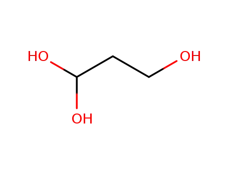 Molecular Structure of 88497-15-8 (1,1,3-trihydroxypropane)