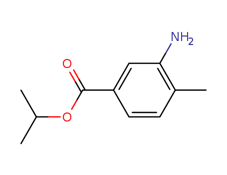 Isopropyl 3-amino-4-methyl benzoate  CAS NO.21447-47-2