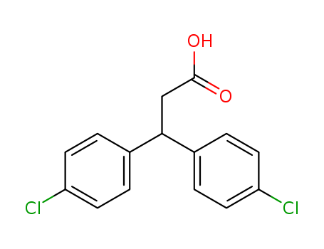 Benzenepropanoic acid,4-chloro-b-(4-chlorophenyl)-